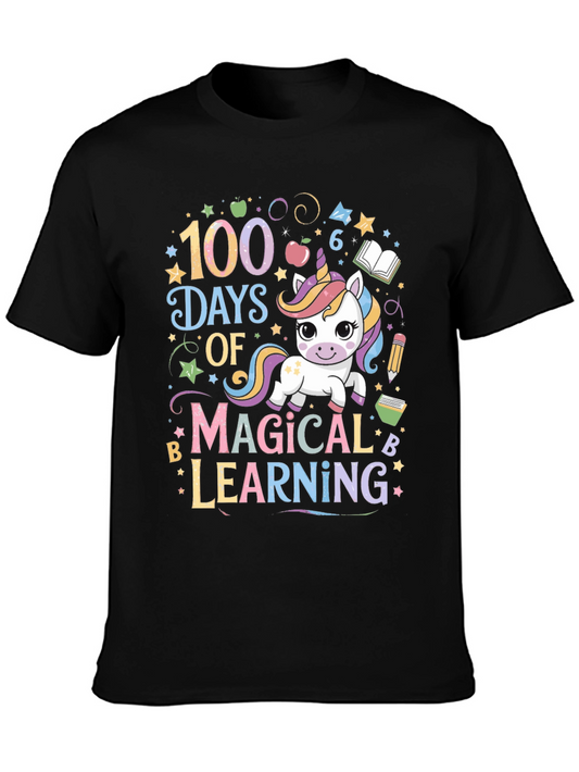 100 Days Magical Learning T-Shirt