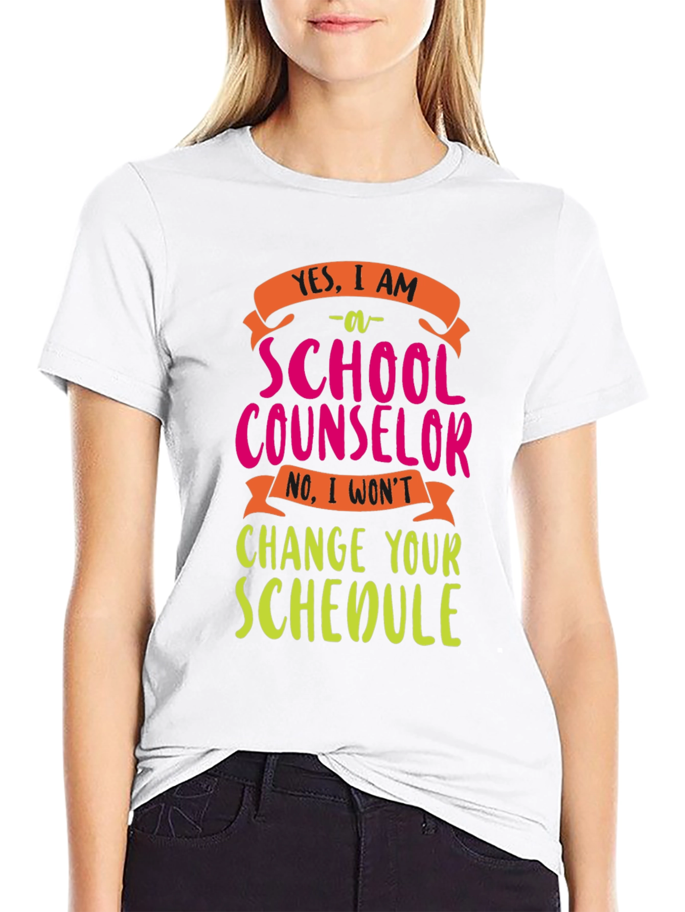 School Counselor T-Shirt - Funny Schedule Tee