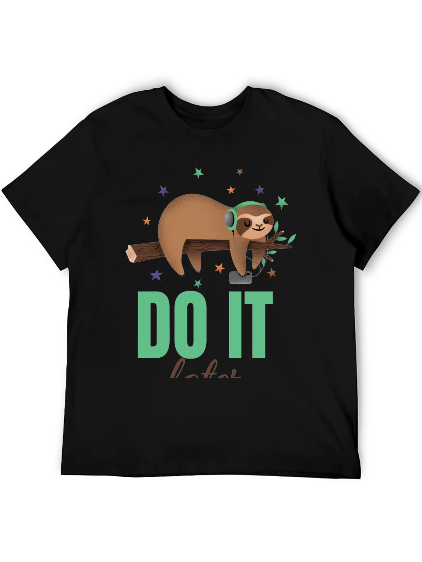 Sloth Do It Later T-Shirt