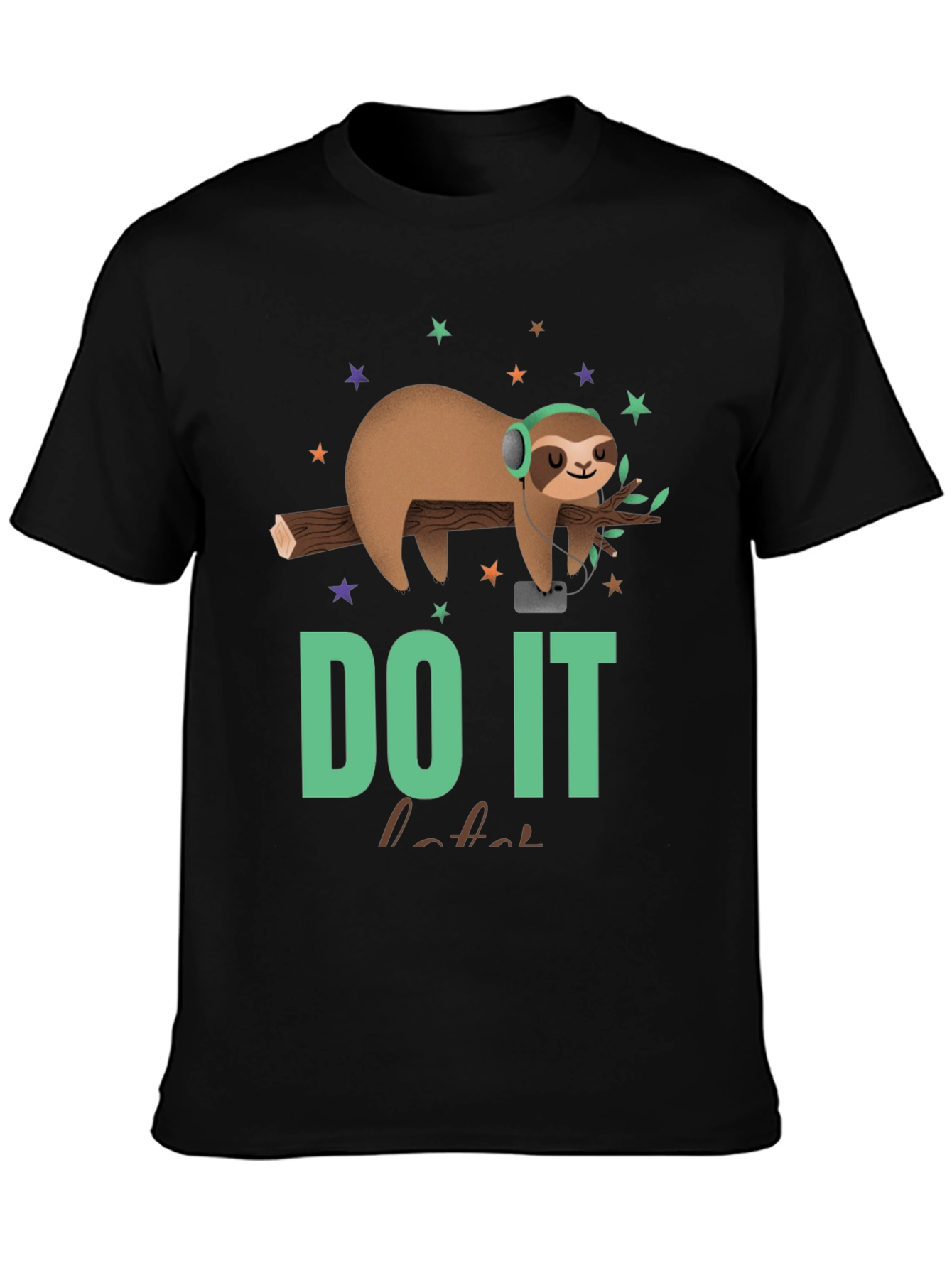 Sloth Do It Later T-Shirt