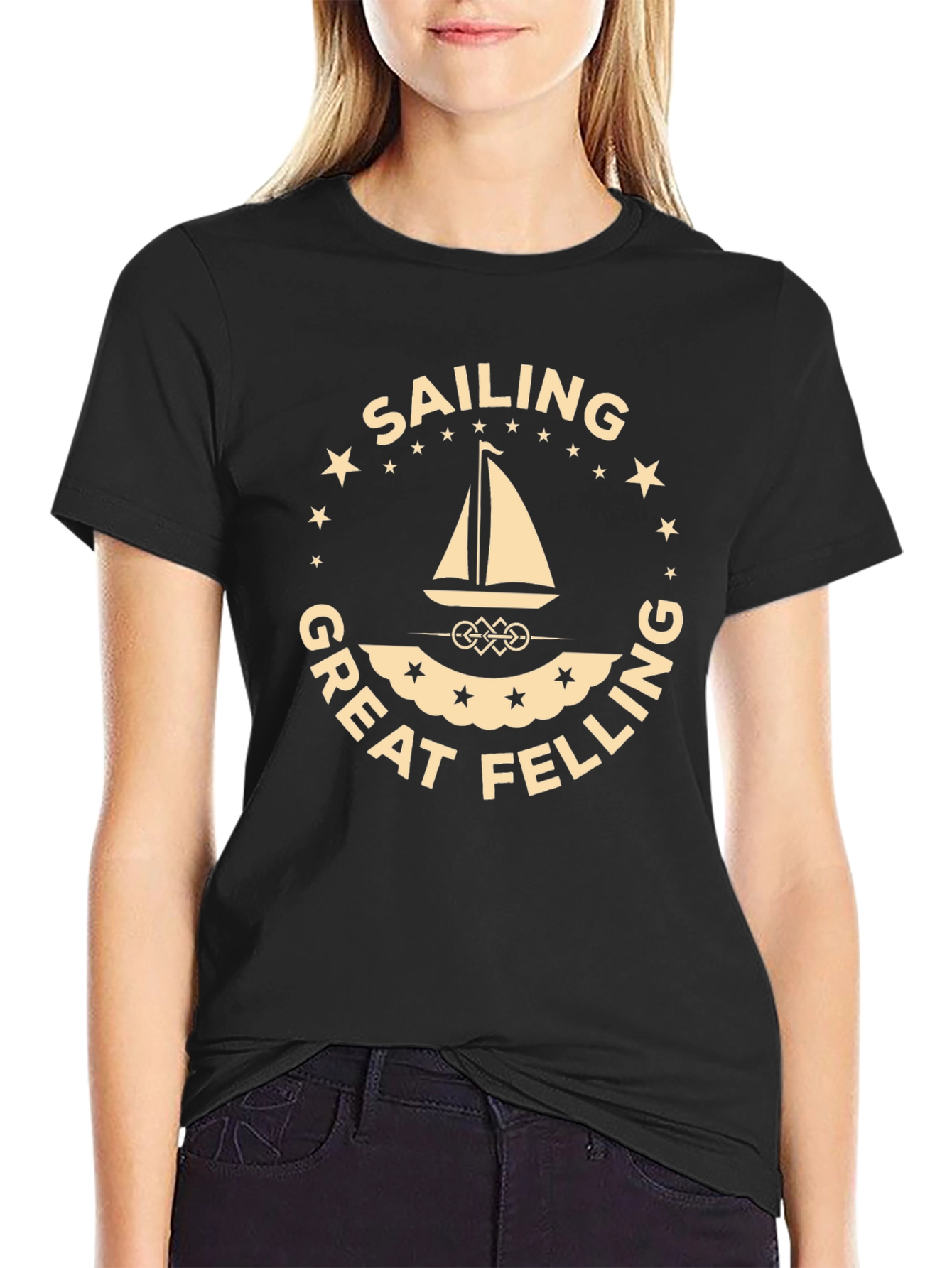 Sailing Great Felling T-Shirt - Nautical Design