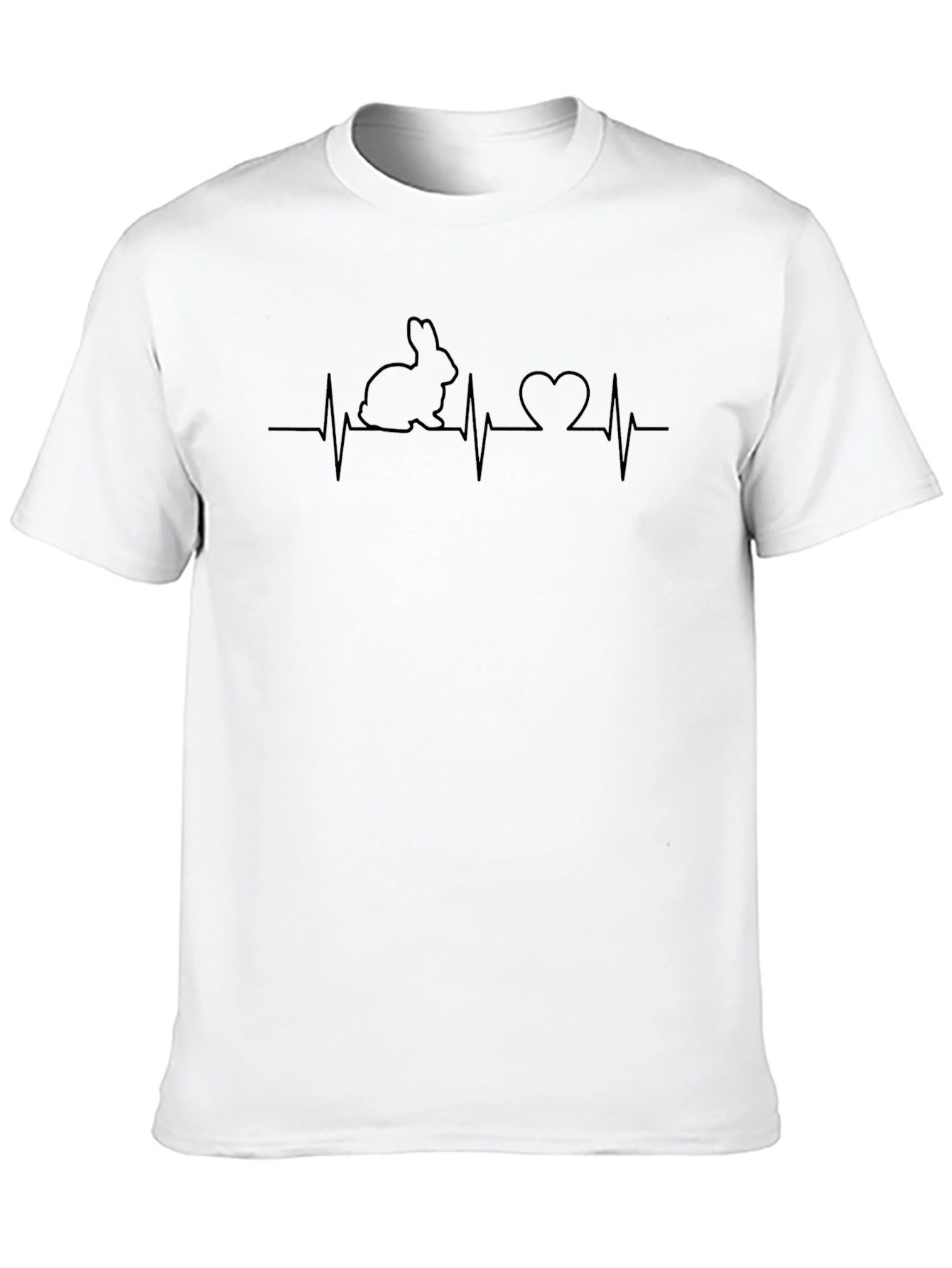 Bunny Love Heartbeat T-Shirt