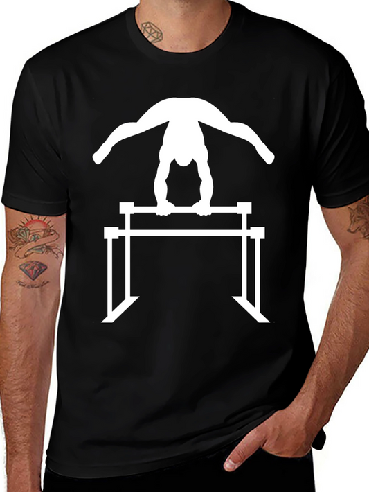 Gymnast Parallel Bars Graphic Tee