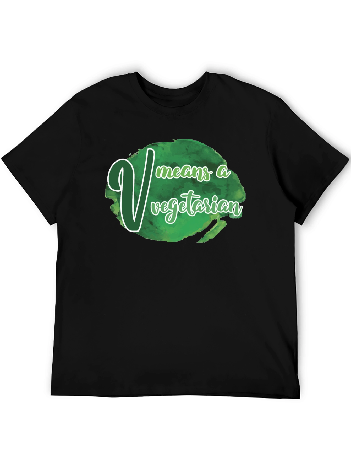 Vegetarian T-Shirt - V Means Vegetarian