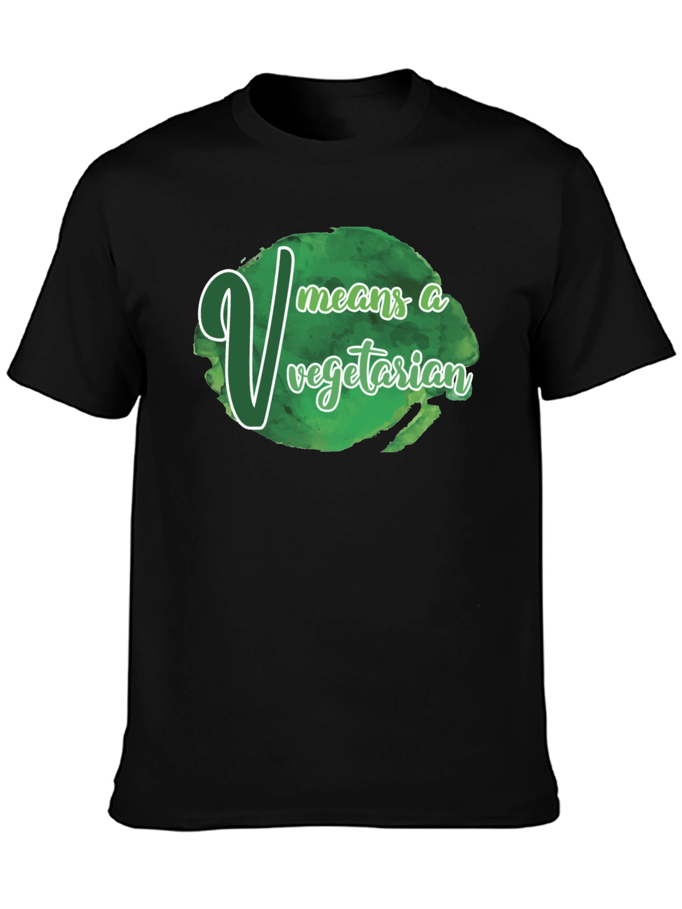 Vegetarian T-Shirt - V Means Vegetarian