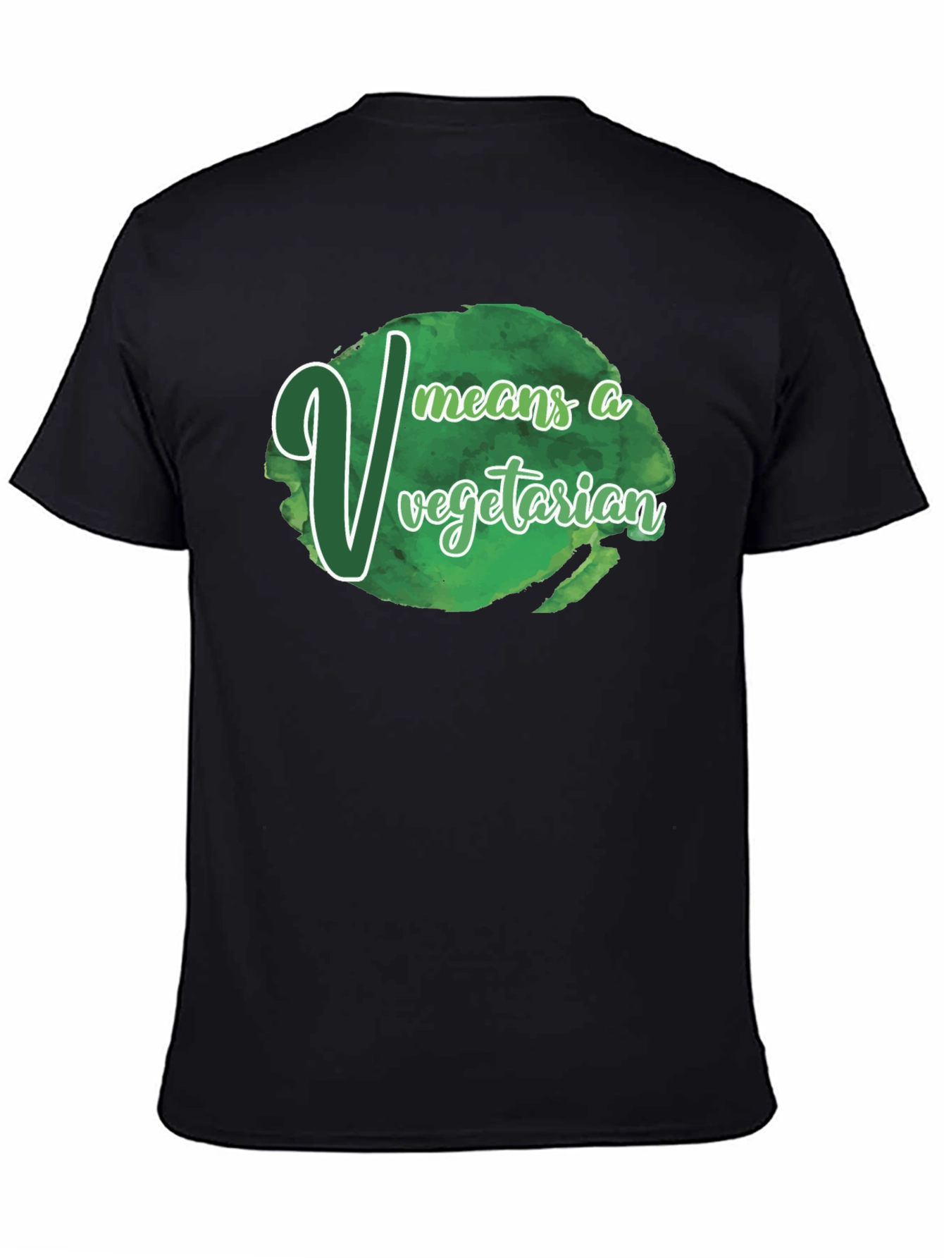 Vegetarian T-Shirt - V Means Vegetarian