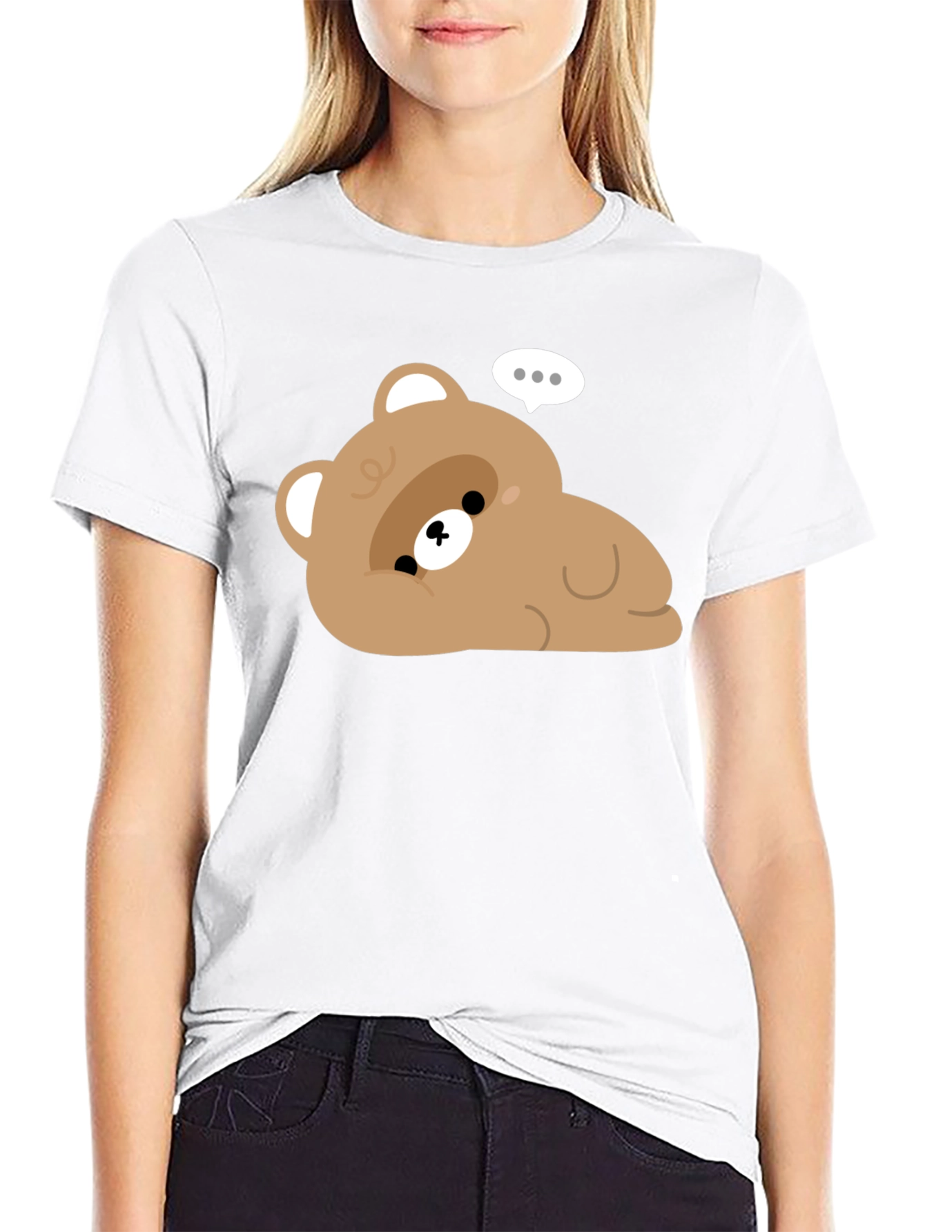 Lazy Bear Graphic T-Shirt - Casual Comfort