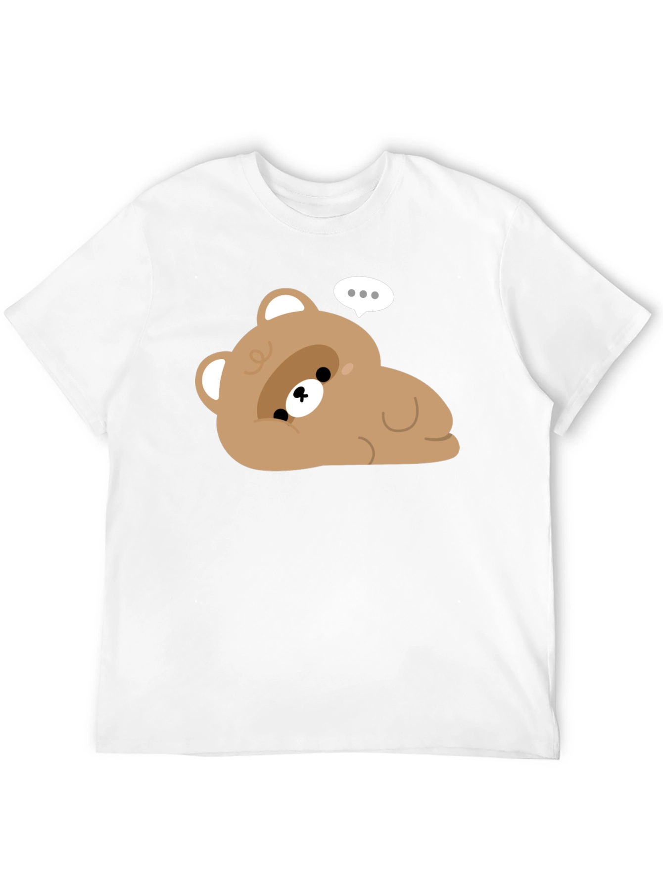 Lazy Bear Graphic T-Shirt - Casual Comfort