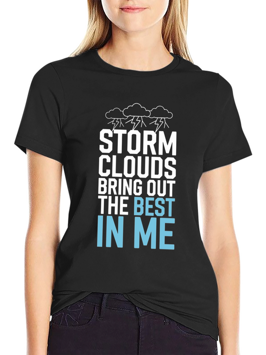 Storm Clouds Graphic T-Shirt - Best In Me
