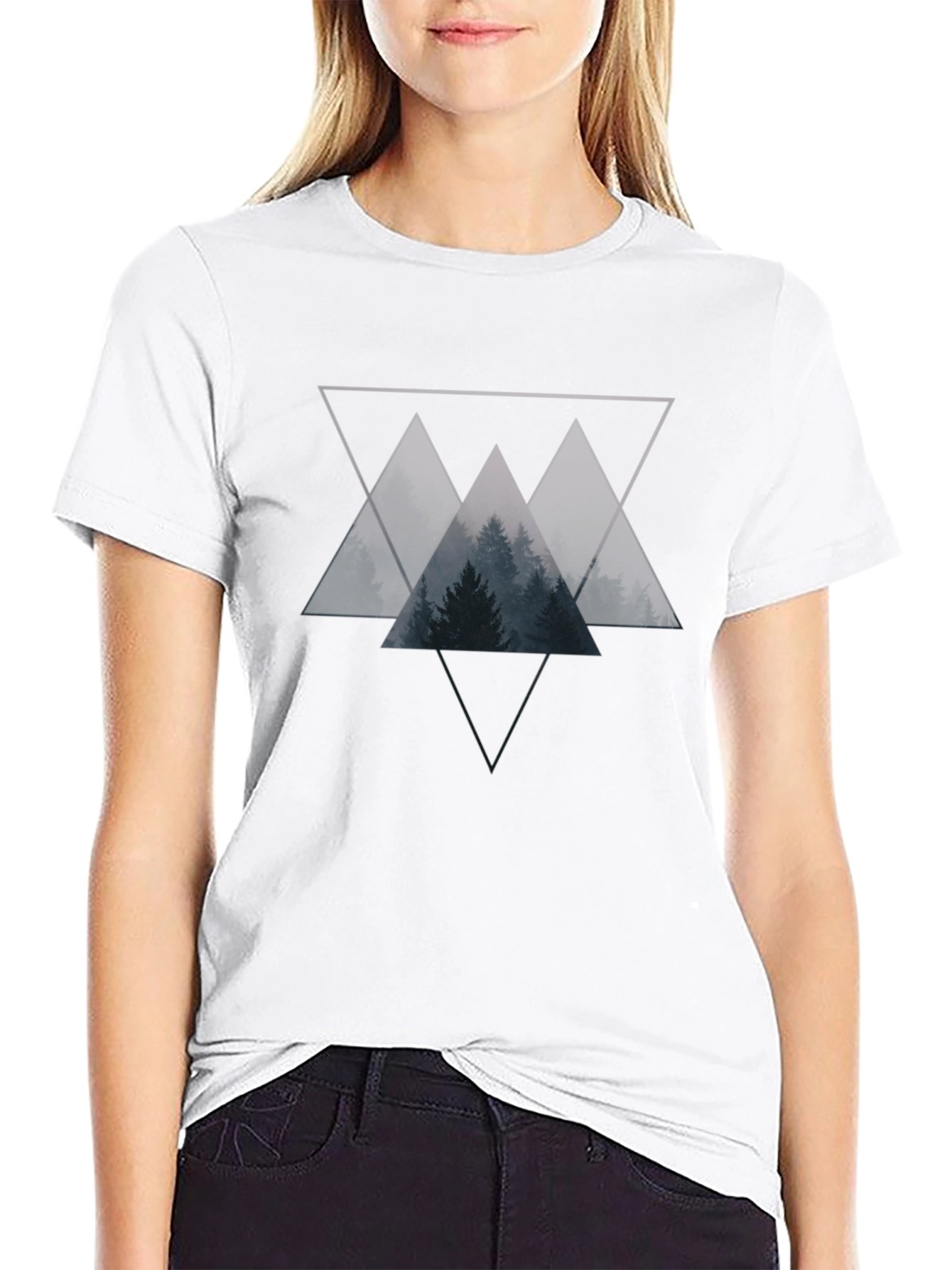Geometric Forest T-Shirt