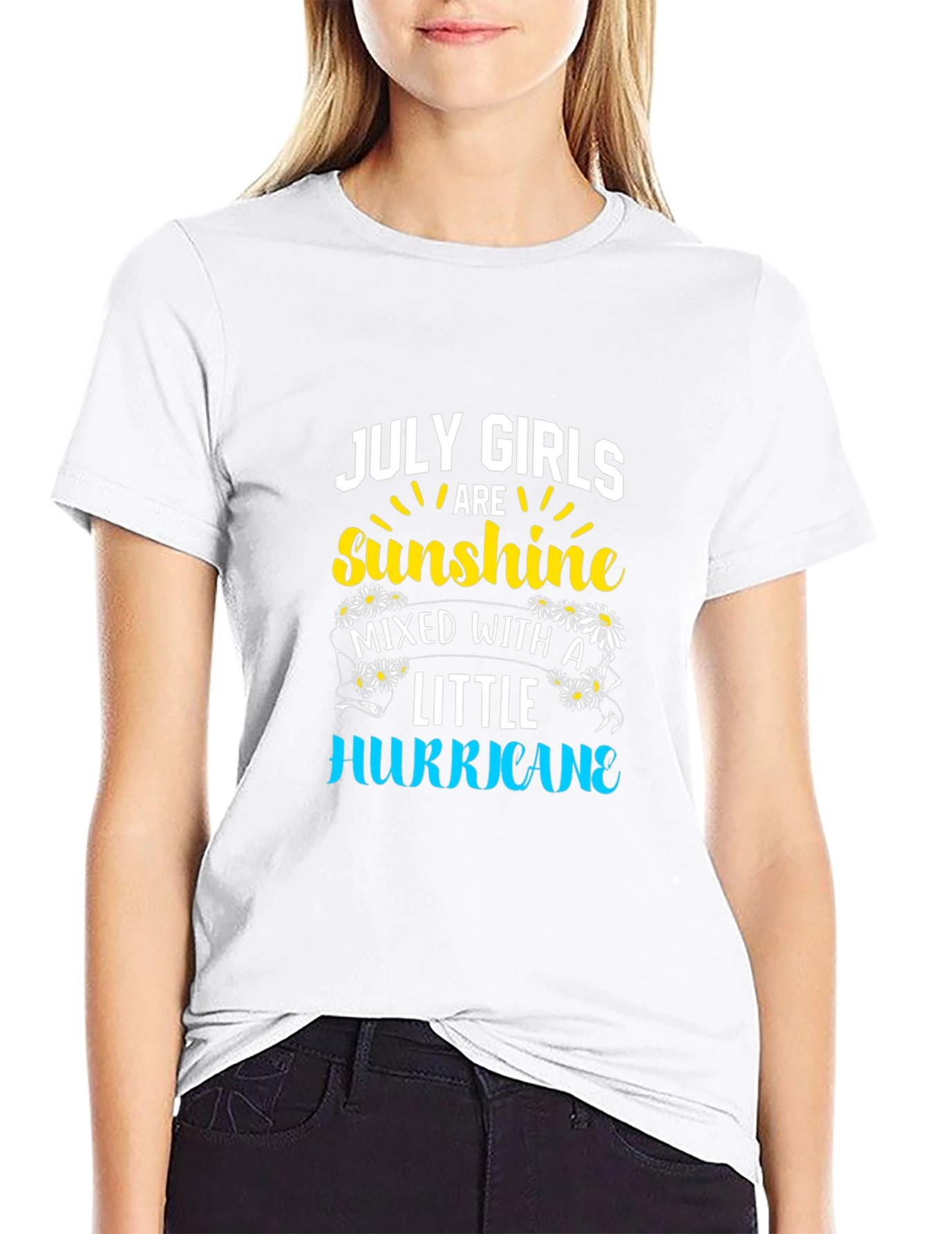 July Girl Sunshine Hurricane T-Shirt