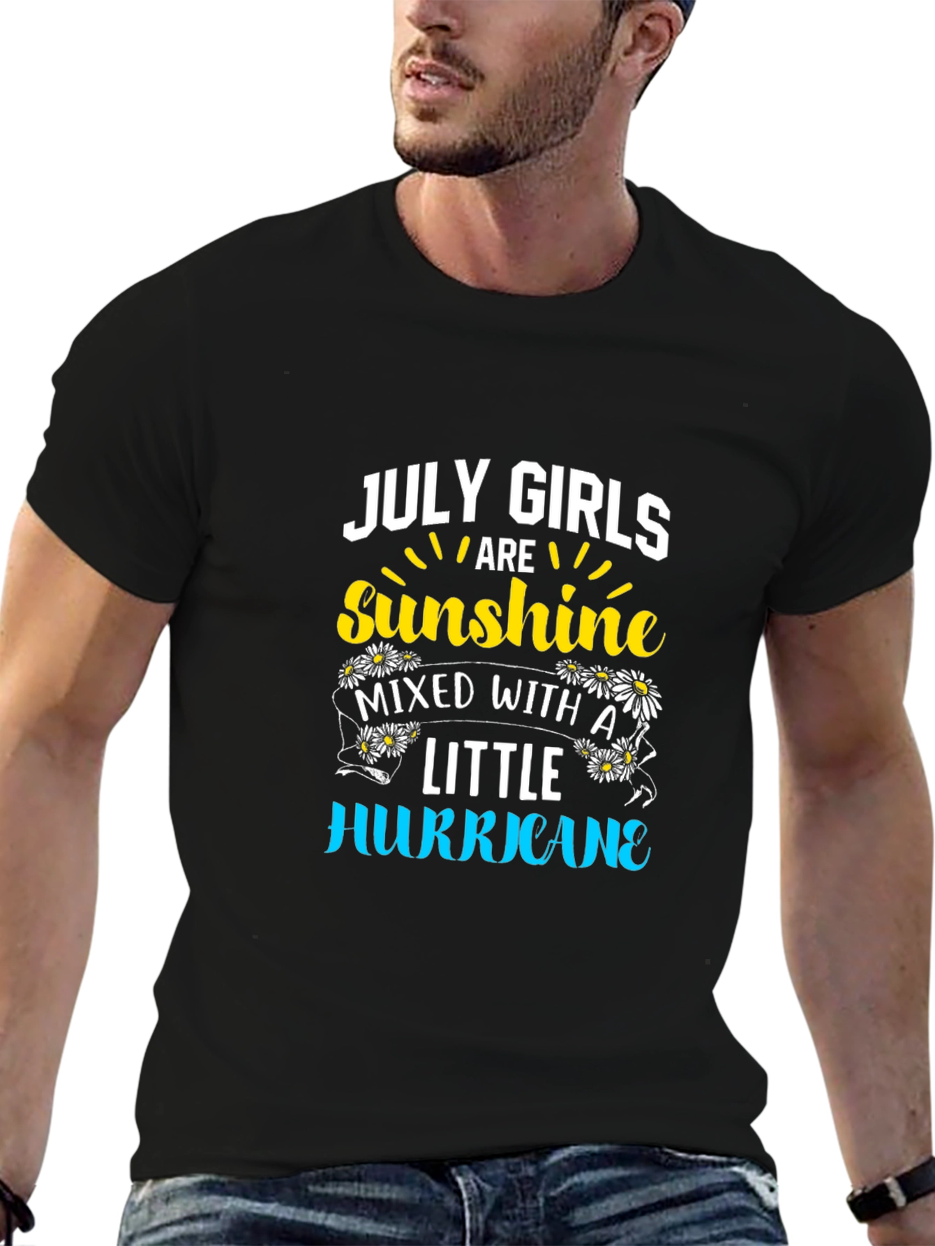 July Girl Sunshine Hurricane T-Shirt