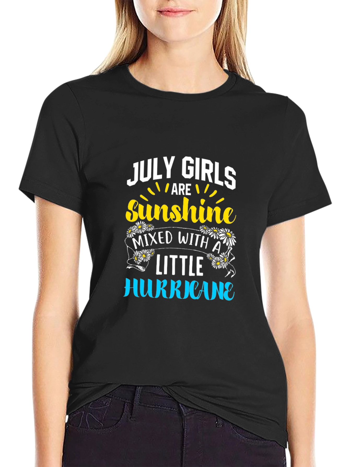 July Girl Sunshine Hurricane T-Shirt