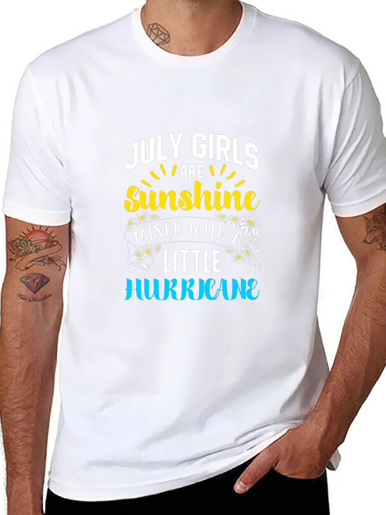 July Girl Sunshine Hurricane T-Shirt