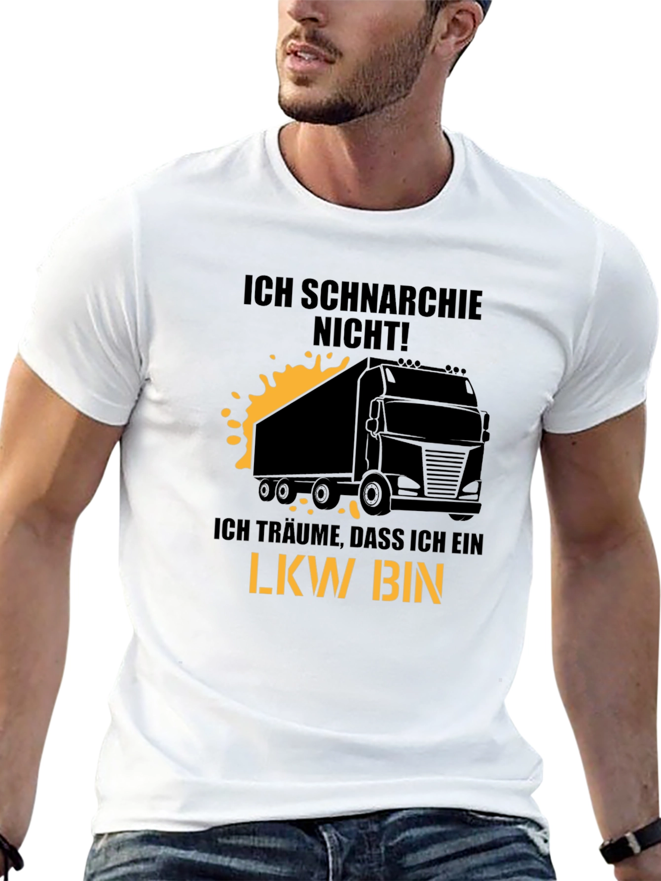 Truck Driver Dream T-Shirt - Snoring LKW Tee