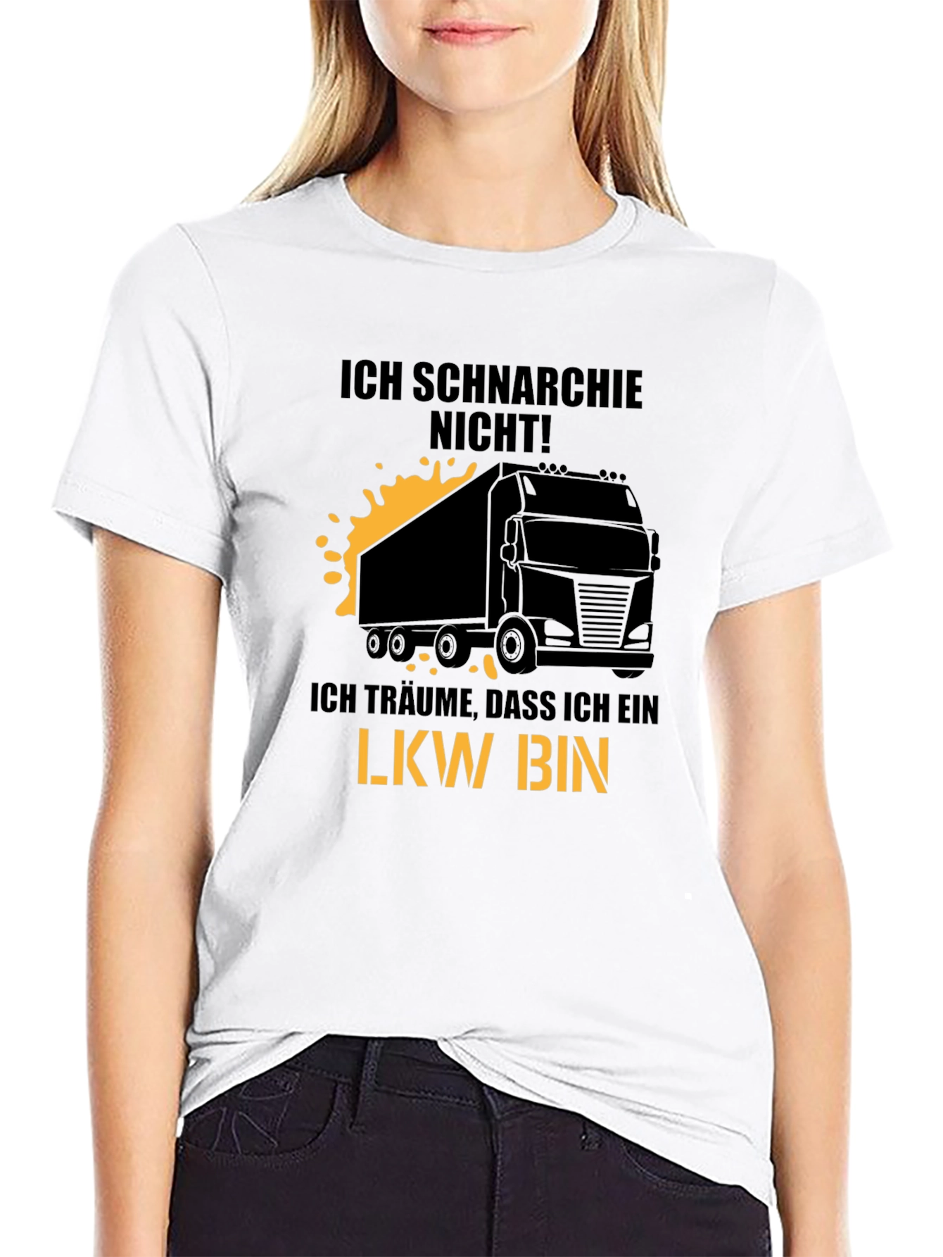 Truck Driver Dream T-Shirt - Snoring LKW Tee