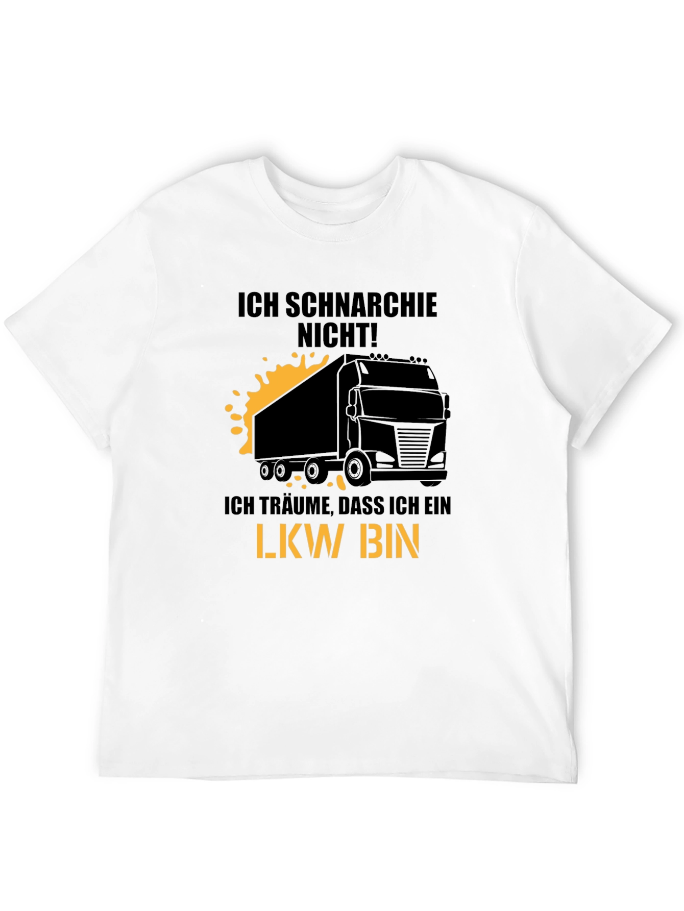 Truck Driver Dream T-Shirt - Snoring LKW Tee