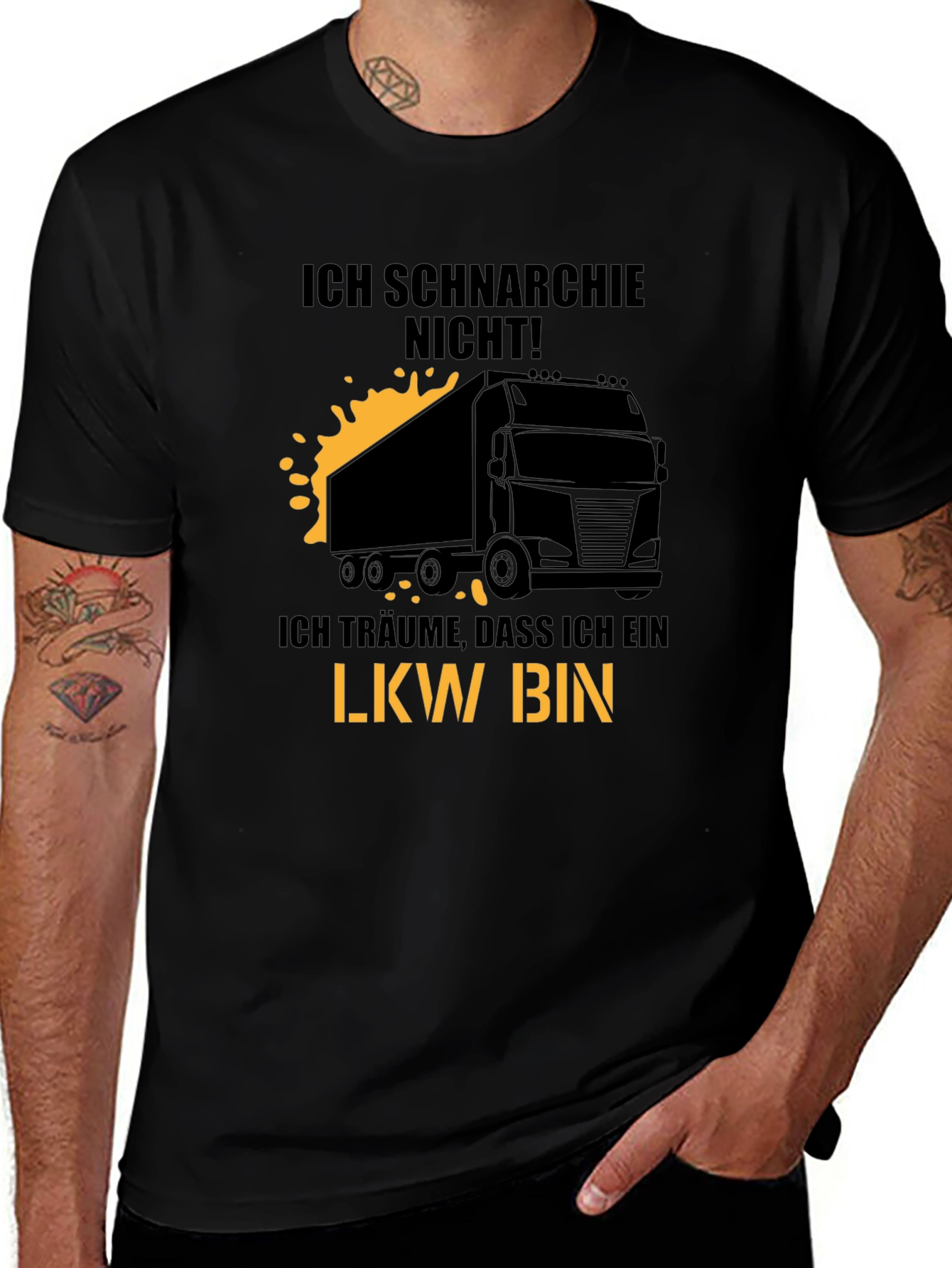 Truck Driver Dream T-Shirt - Snoring LKW Tee