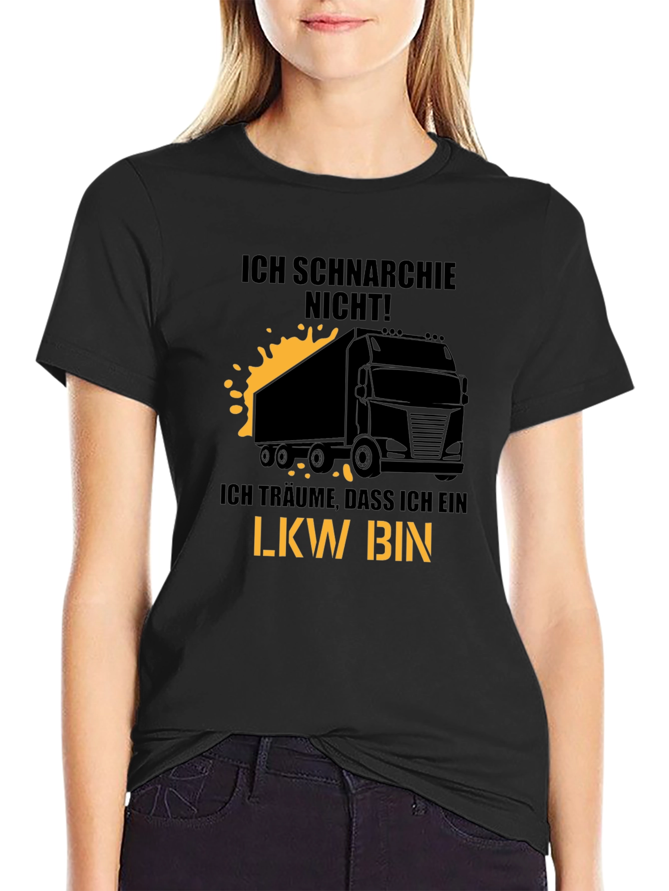 Truck Driver Dream T-Shirt - Snoring LKW Tee