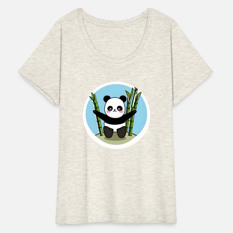 panda playing bamboo