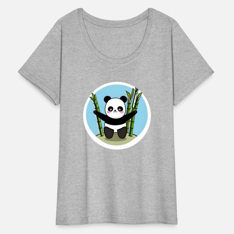 panda playing bamboo