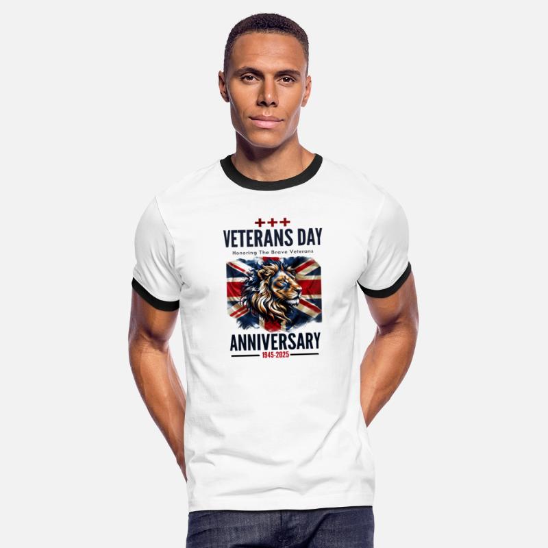 Patriotic British Veterans Lion Tribute