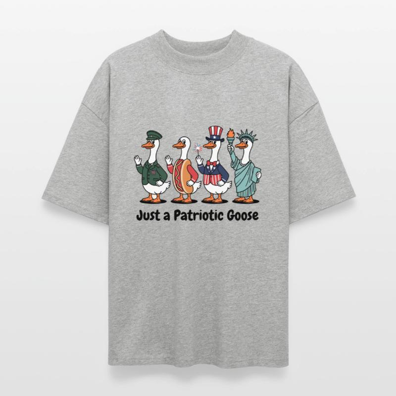 Patriotic Goose 4th July Silly Goose