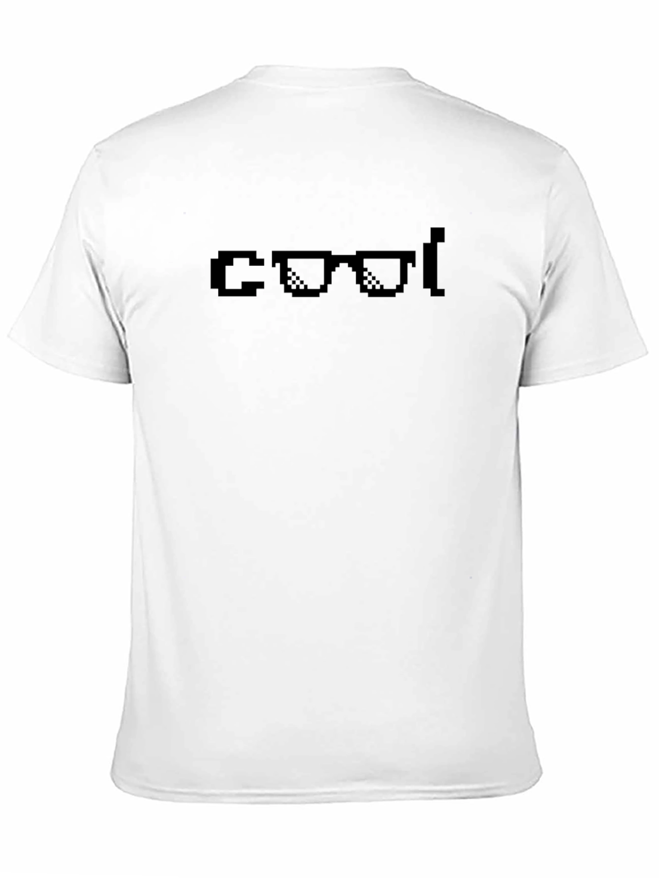Cool Pixel Sunglasses Black T-Shirt