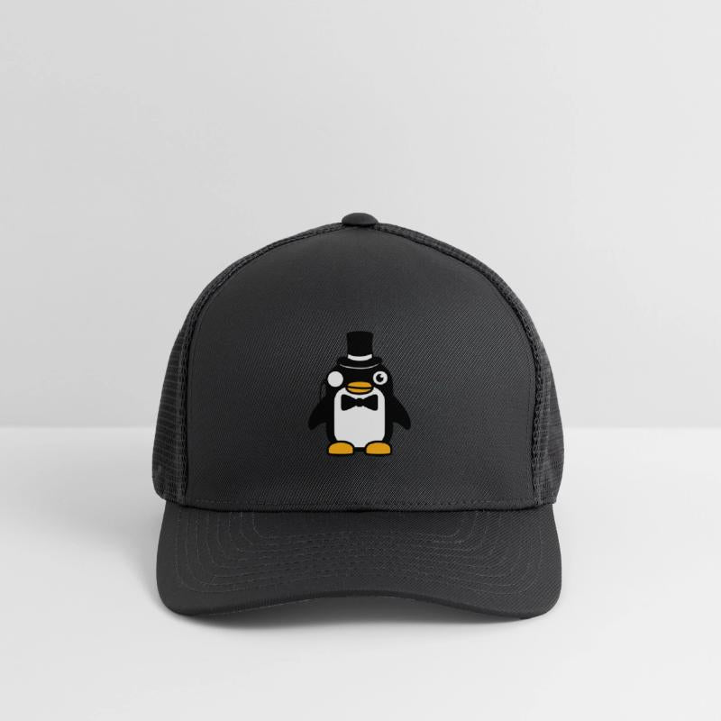 Penguin Gentleman Sir Mr. Top Hat Monocle Glasses