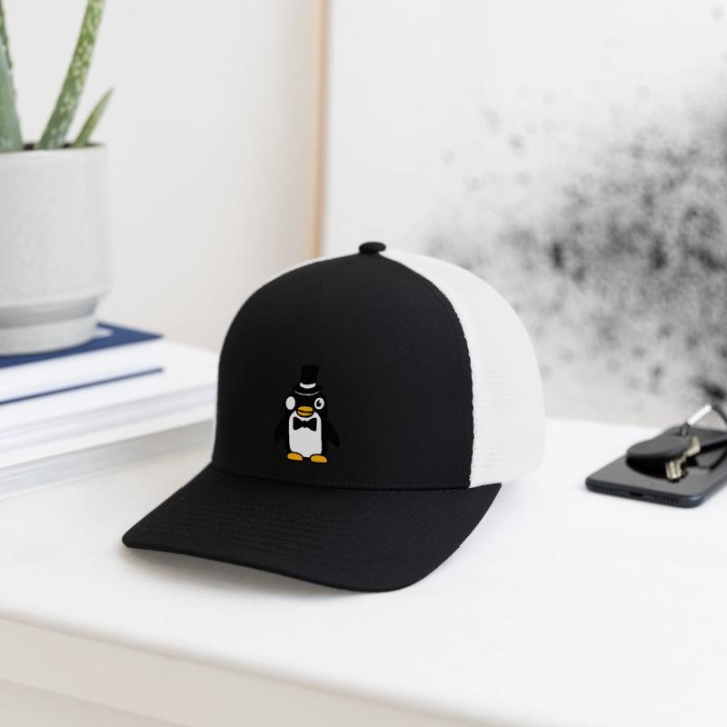 Penguin Gentleman Sir Mr. Top Hat Monocle Glasses