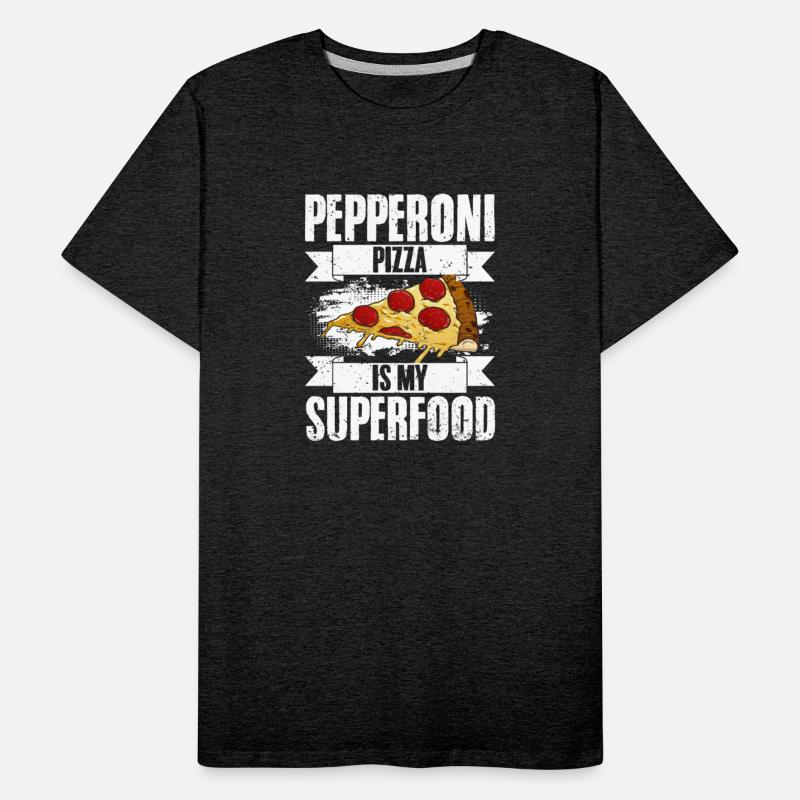 Pepperoni Pizza Funny Superfood Pizza Eating For
