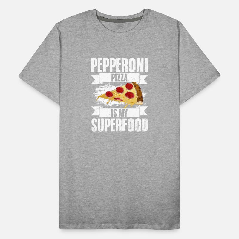 Pepperoni Pizza Funny Superfood Pizza Eating For