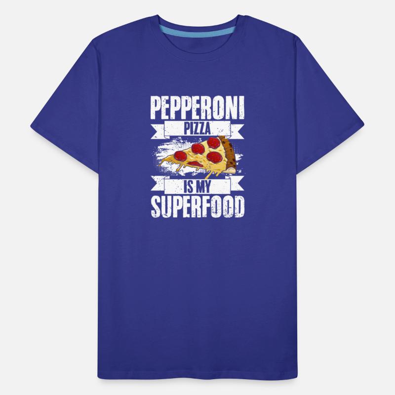 Pepperoni Pizza Funny Superfood Pizza Eating For
