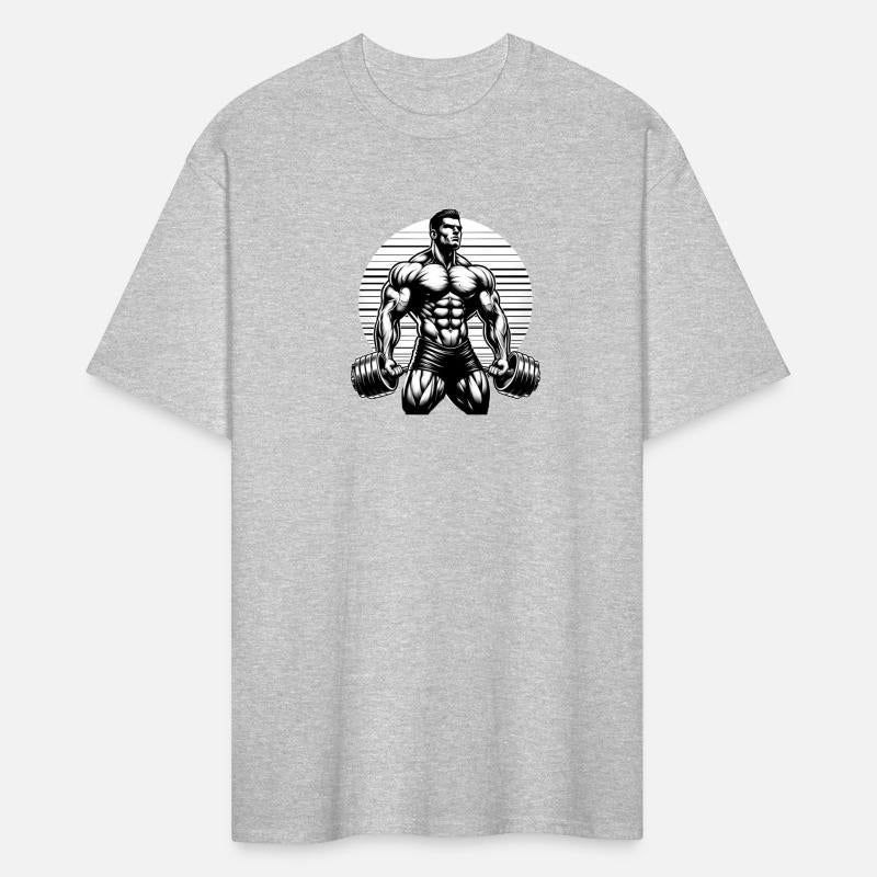 Personal trainer, on men's shirts