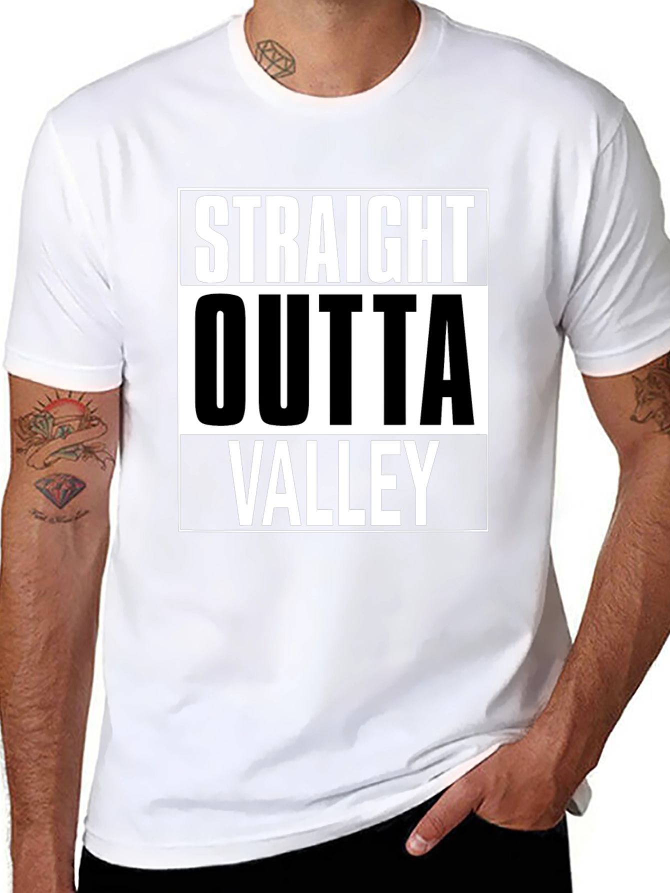 Straight Outta Valley Graphic Tee