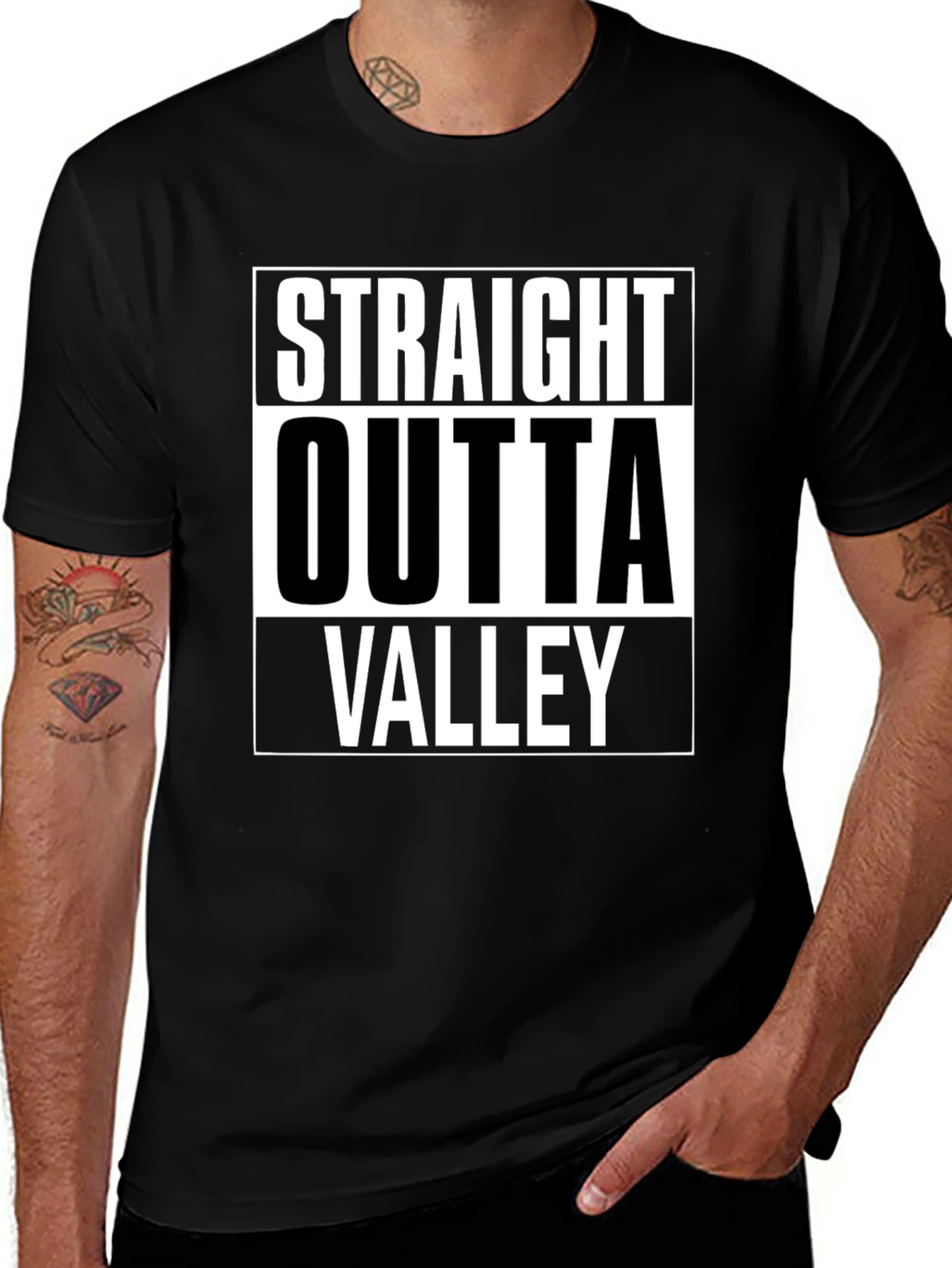 Straight Outta Valley Graphic Tee