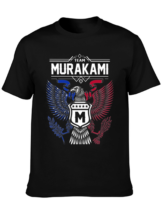Team Murakami Patriotic Graphic T-Shirt