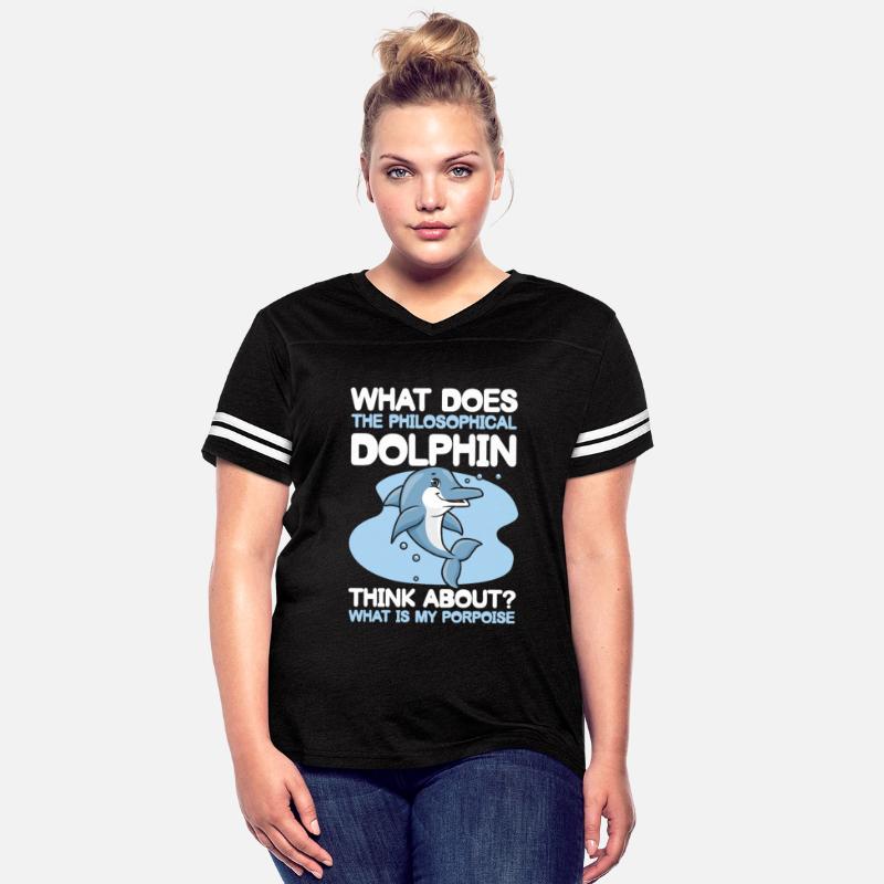 Philosophical Dolphin Think About Porpoise