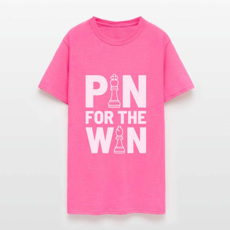 PIN for the WIN - chess, chess piece gift idea