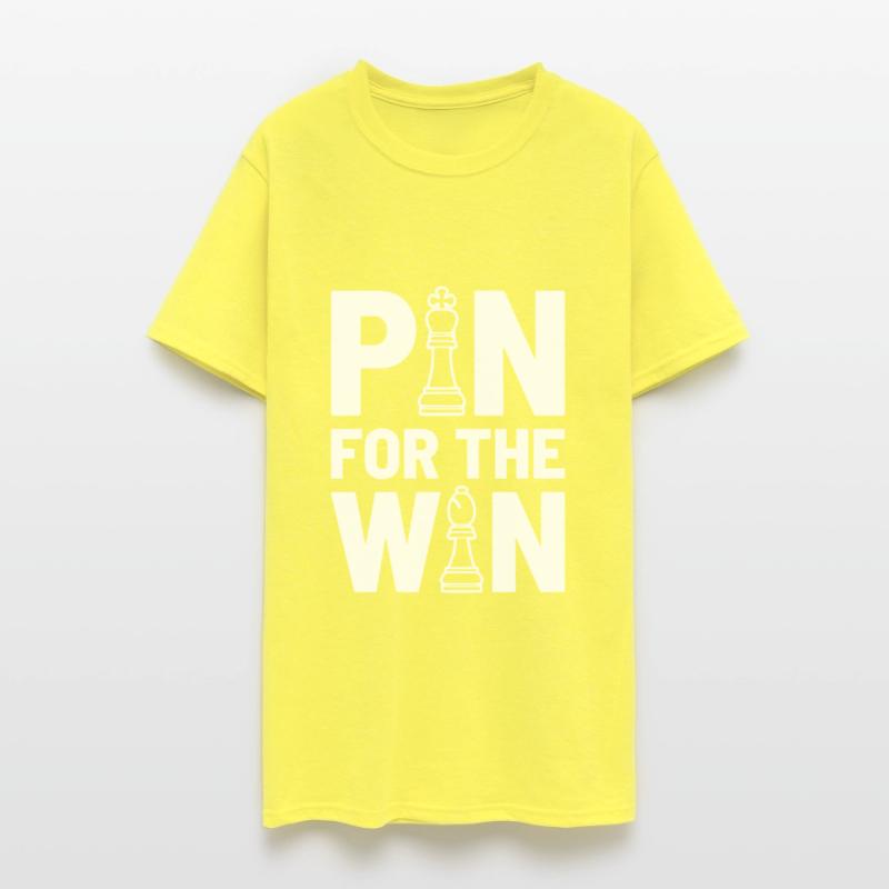 PIN for the WIN - chess, chess piece gift idea