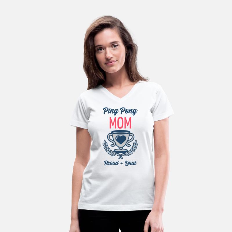 Ping Pong Mom Proud and Loud | Table Tennis Sports