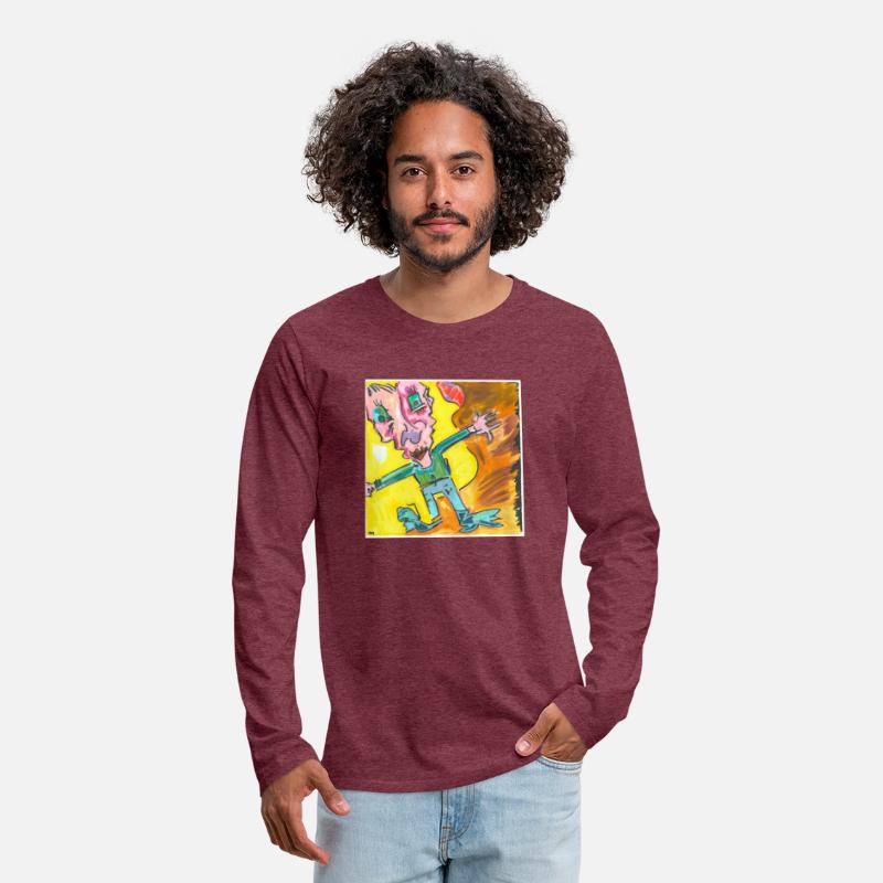 PINK FACE GENTLEMAN by Artist Mike Messier