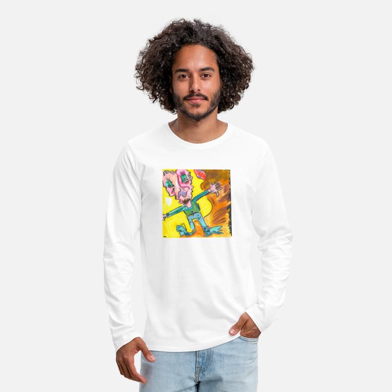 PINK FACE GENTLEMAN by Artist Mike Messier