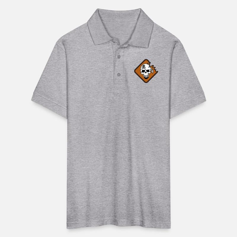 Pirate Shield Skull Skeleton Danger Warning Sign