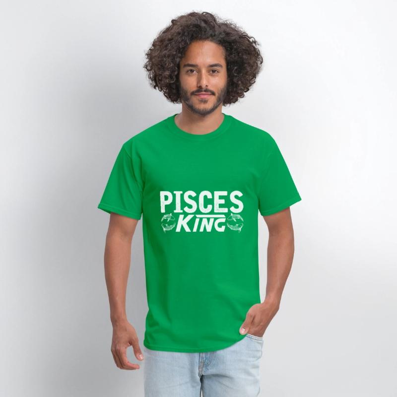 Pisces King Guy Men Zodiac Horoscope Sun Fish Moon