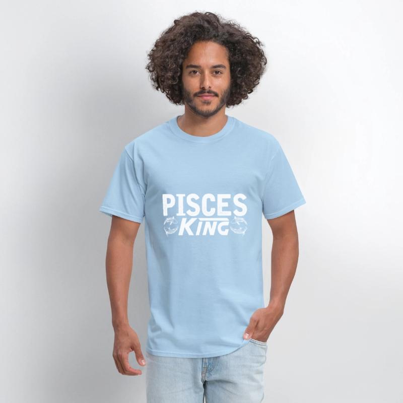 Pisces King Guy Men Zodiac Horoscope Sun Fish Moon