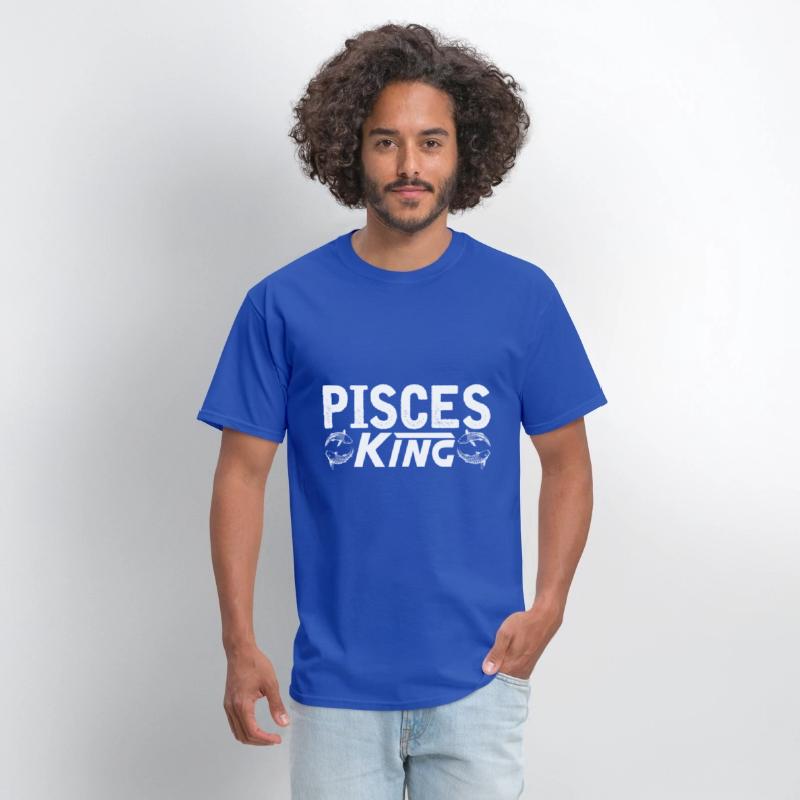 Pisces King Guy Men Zodiac Horoscope Sun Fish Moon