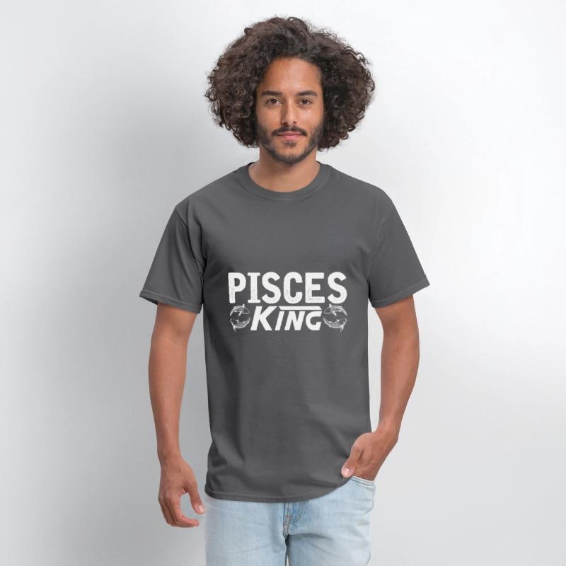 Pisces King Guy Men Zodiac Horoscope Sun Fish Moon