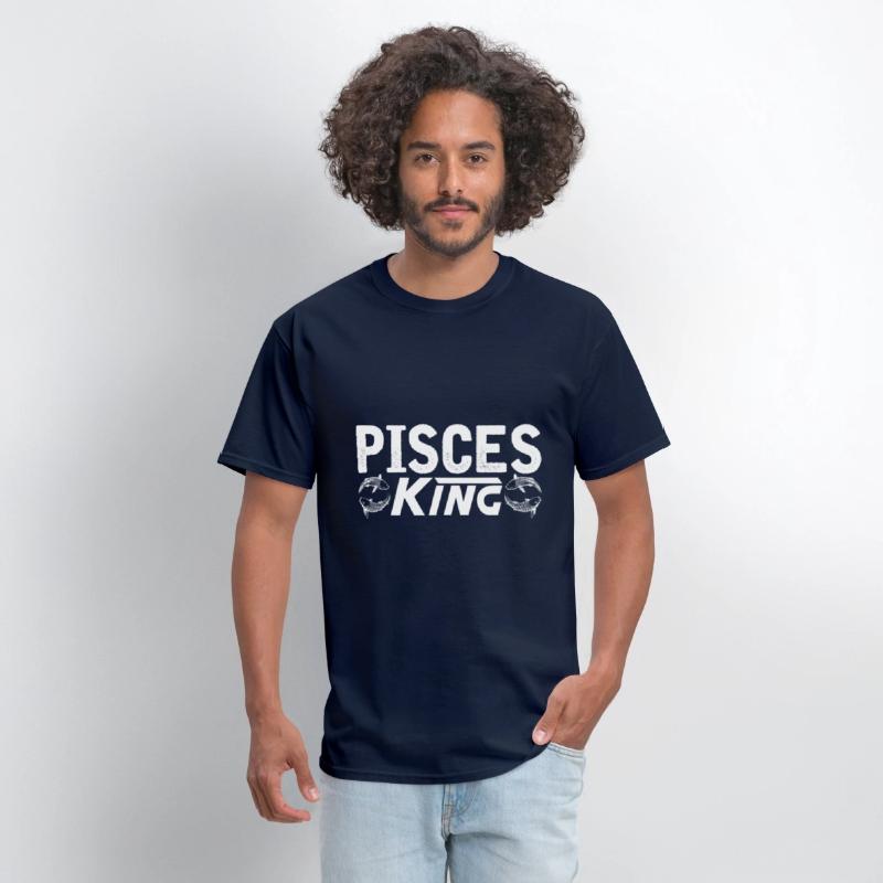 Pisces King Guy Men Zodiac Horoscope Sun Fish Moon