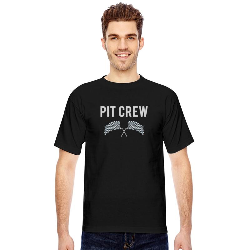 Pit Crew Car Enthusiast Race Track or Drag Strip Design